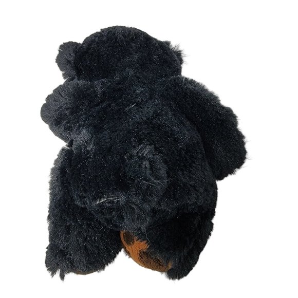 Great Smoky Mountains Teddy Bear Plush Stuffed Animal 8" Sitting Black Brown - Picture 2 of 2